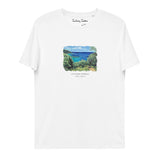 T-Shirt: Olive Trees in Corfu Unisex Organic Cotton