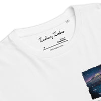 T-Shirt: Cape Sounio Temple of Poseidon Unisex Organic Cotton Left