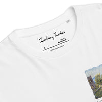 T-Shirt: Lemon Tree in Aegina Unisex Organic Cotton Left